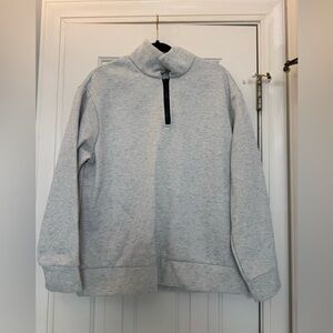 Melody Gray Quarter-Zip Sweatshirt